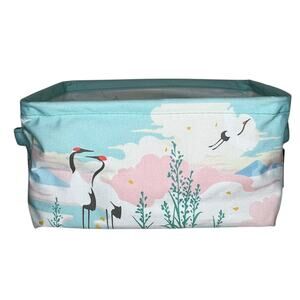 FairyLoot Six Crimson Cranes Canvas Basket - Elizabeth Lim July 2024